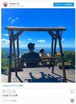 甥っ子とのデートを報告　※「武尊」インスタグラム