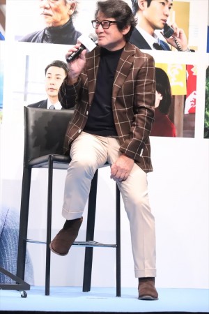 水田伸生監督、映画『アイ・アム まきもと』完成報告会に登場