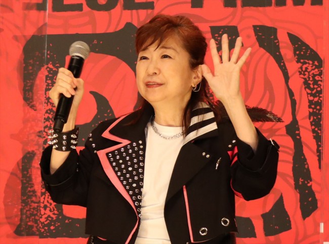 田中真弓 One Piece 舞台あいさつでパズーの名セリフ 山口勝平 思わずバルスって言いそうに 笑 22年8月13日 写真 アニメ ニュース クランクイン