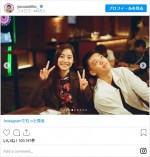 新木優子が投稿した『六本木クラス』オフショット　※「新木優子」インスタグラム