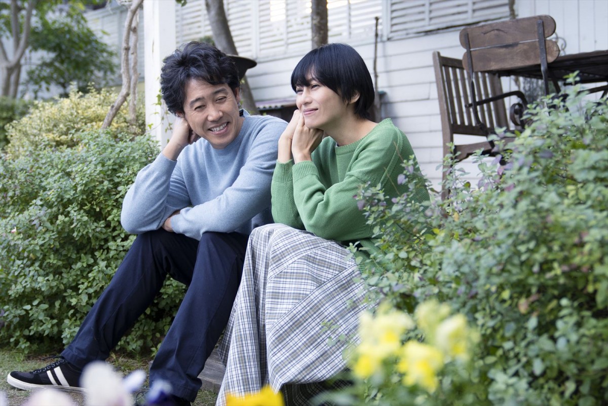 映画『月の満ち欠け』大泉洋&柴咲コウのメイキング写真