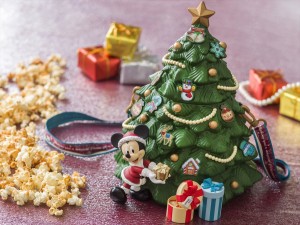【新品未使用】ディズニー クリスマスツリー ポップコーンバケット