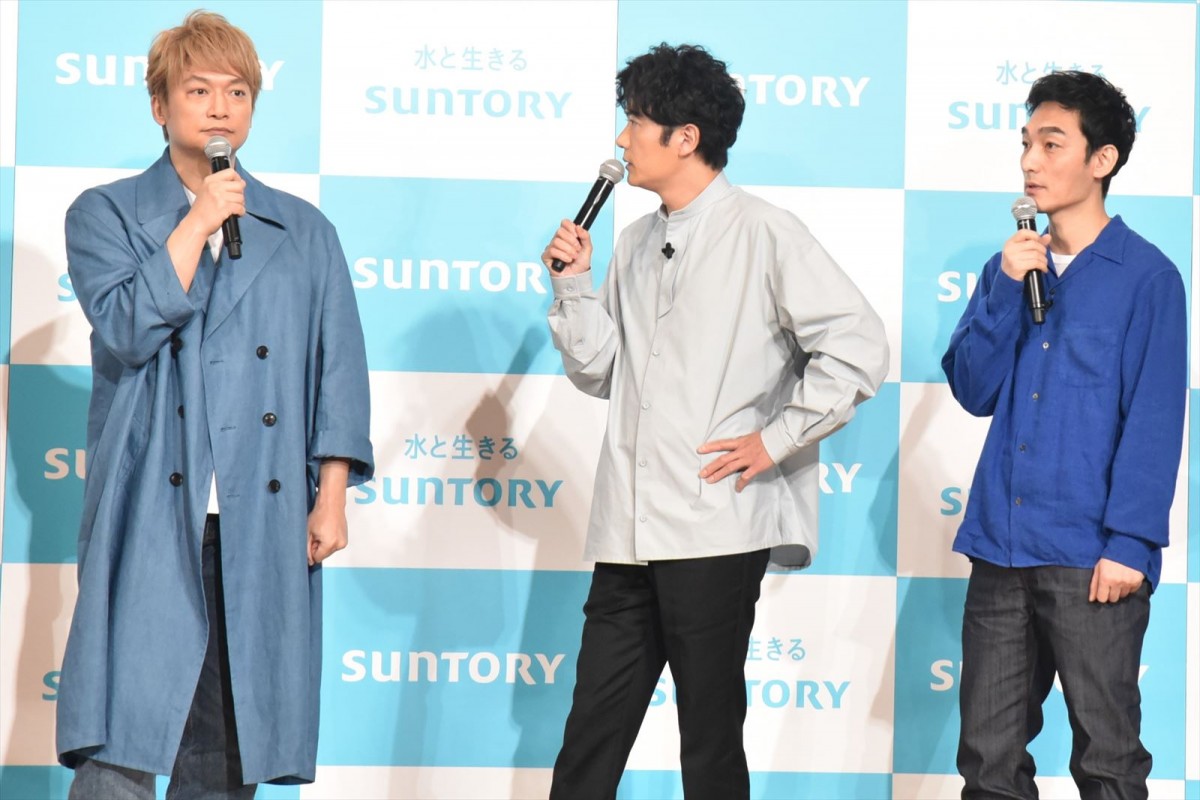 香取慎吾、稲垣吾郎、草なぎ剛、サステナブル訴える動画でダンス競演も「グダグダ」