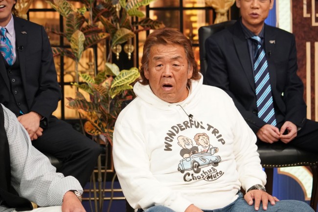 長州力＆武藤敬司、クイズ企画で感謝する人々と感動の再会　本日の『しゃべくり』