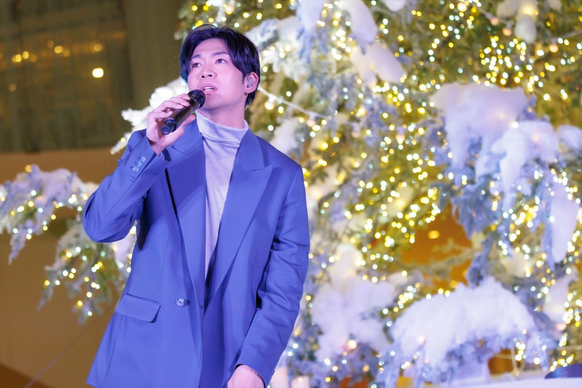 松下洸平、「KITTE」に降臨　美声響かせ「歌うのが楽しくなりすぎちゃって」