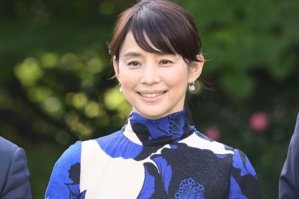 石田ゆり子、「フランス映画祭2022横浜 ラインアップ発表記者会見」に登場