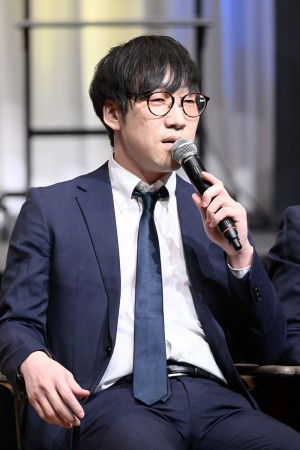 キュウ・ぴろ、「M-1グランプリ2022」決勝進出者発表会見に登場