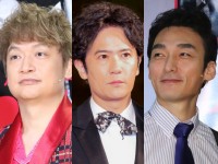 （左から）香取慎吾、稲垣吾郎、草なぎ剛
