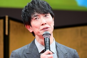 佐々木蔵之介、映画『嘘八百 なにわ夢の陣』完成披露試写会に登場