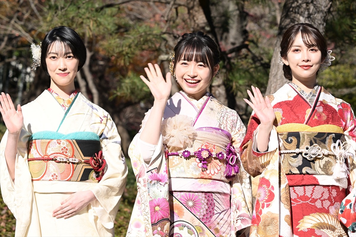 『舞いあがれ！』浅田芭路、晴れ着姿で挨拶「普段は無邪気です」　福原遥への憧れも語る