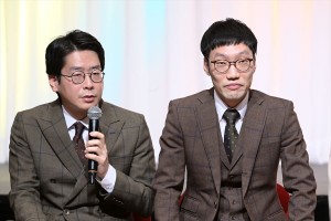 男性ブランコ、「M-1グランプリ2022」決勝進出者発表会見に登場