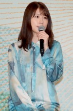 大河ドラマ『どうする家康』の初回試写会・会見に出席した有村架純