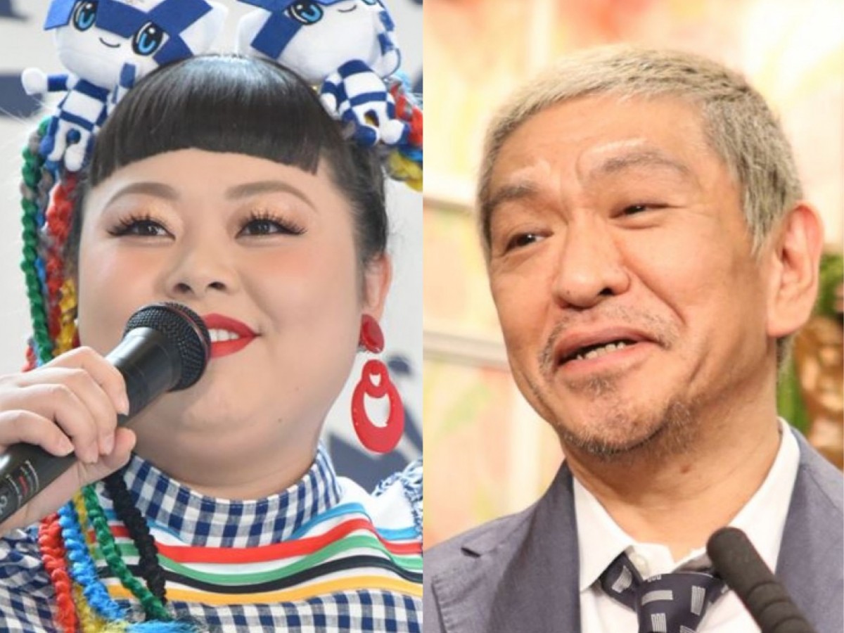 (左から)渡辺直美、松本人志