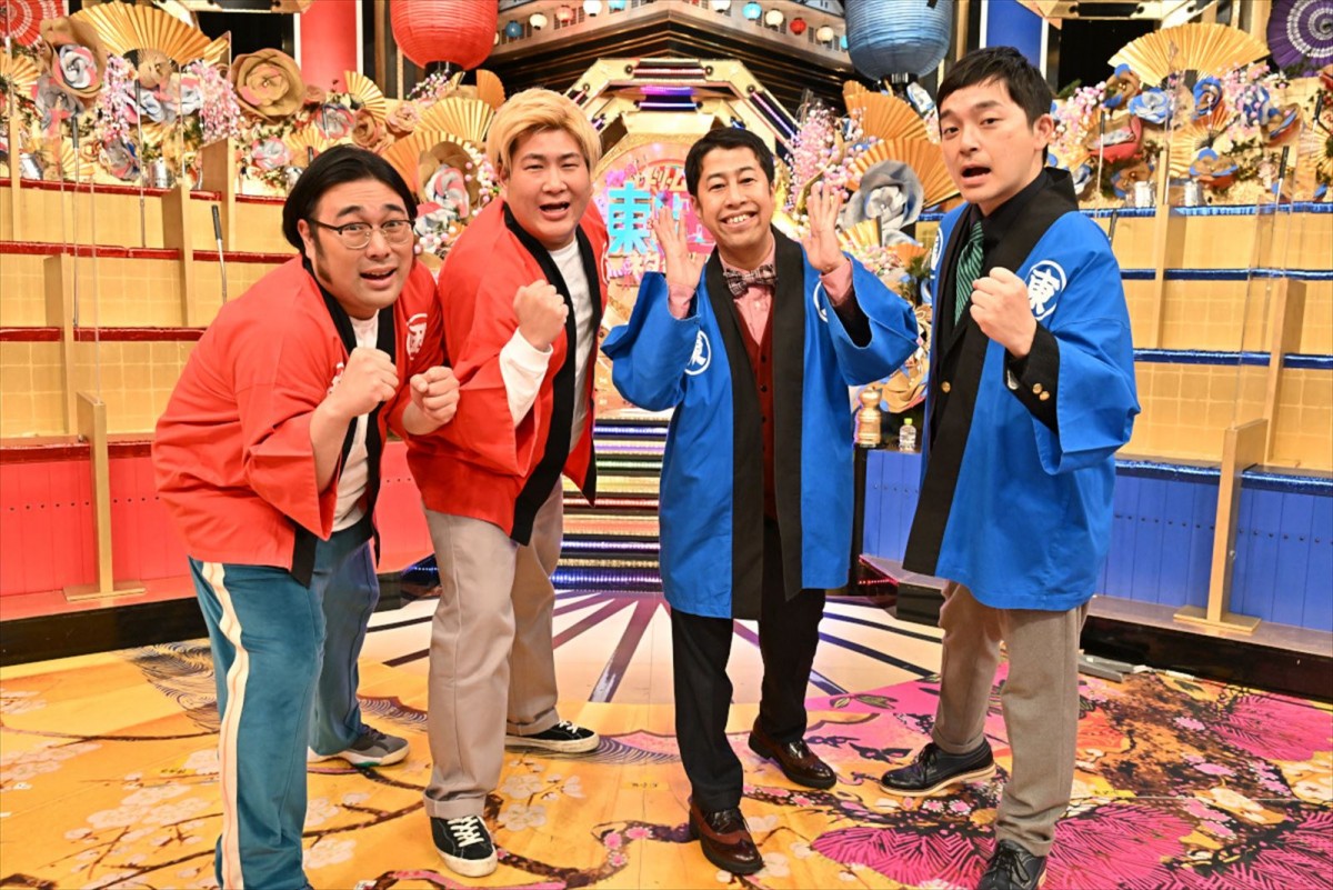 『笑いの王者が大集結!ドリーム東西ネタ合戦2023』に参戦するビスケットブラザーズ、ウエストランド