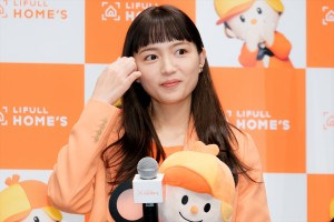川口春奈、「LIFULL HOME’S 新CM発表会」に登場