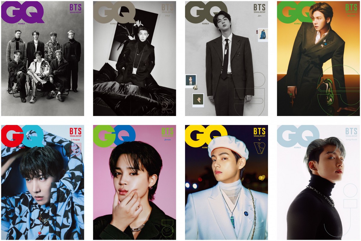 BTS、ルイ・ヴィトンとコラボした「VOGUE」＆「GQ」