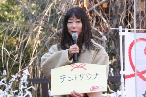 「ドラマ『失恋めし』配信開始記念！ご祈祷イベント」に出席した大九明子監督