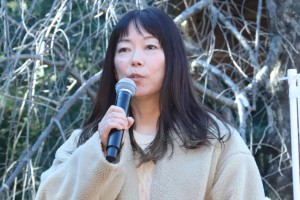 「ドラマ『失恋めし』配信開始記念！ご祈祷イベント」に出席した大九明子監督