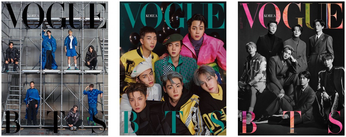 BTS、ルイ・ヴィトンとコラボした「VOGUE」＆「GQ」