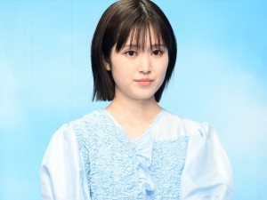 映画『君が落とした青空』“あおキュン”完成報告イベントに登壇した福本莉子
