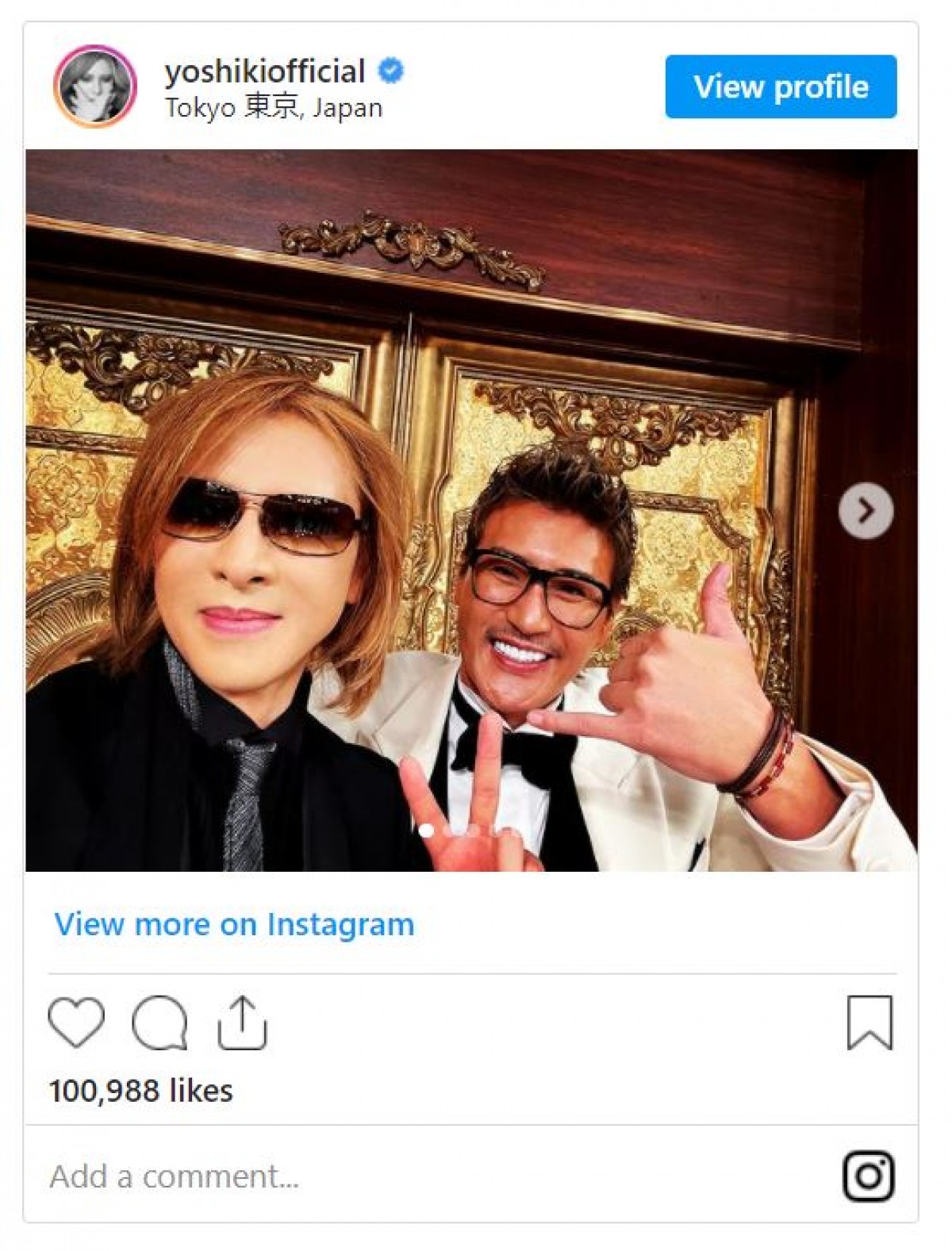 YOSHIKI、ビッグボス新庄剛志監督との2ショットに反響「気が合いそう」