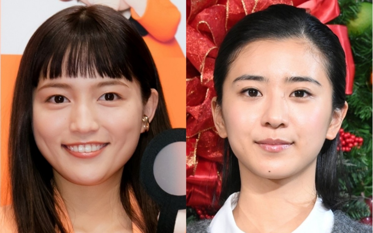 (左から)川口春奈、黒島結菜