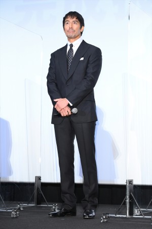 阿部寛、映画『とんび』完成披露舞台あいさつに登場
