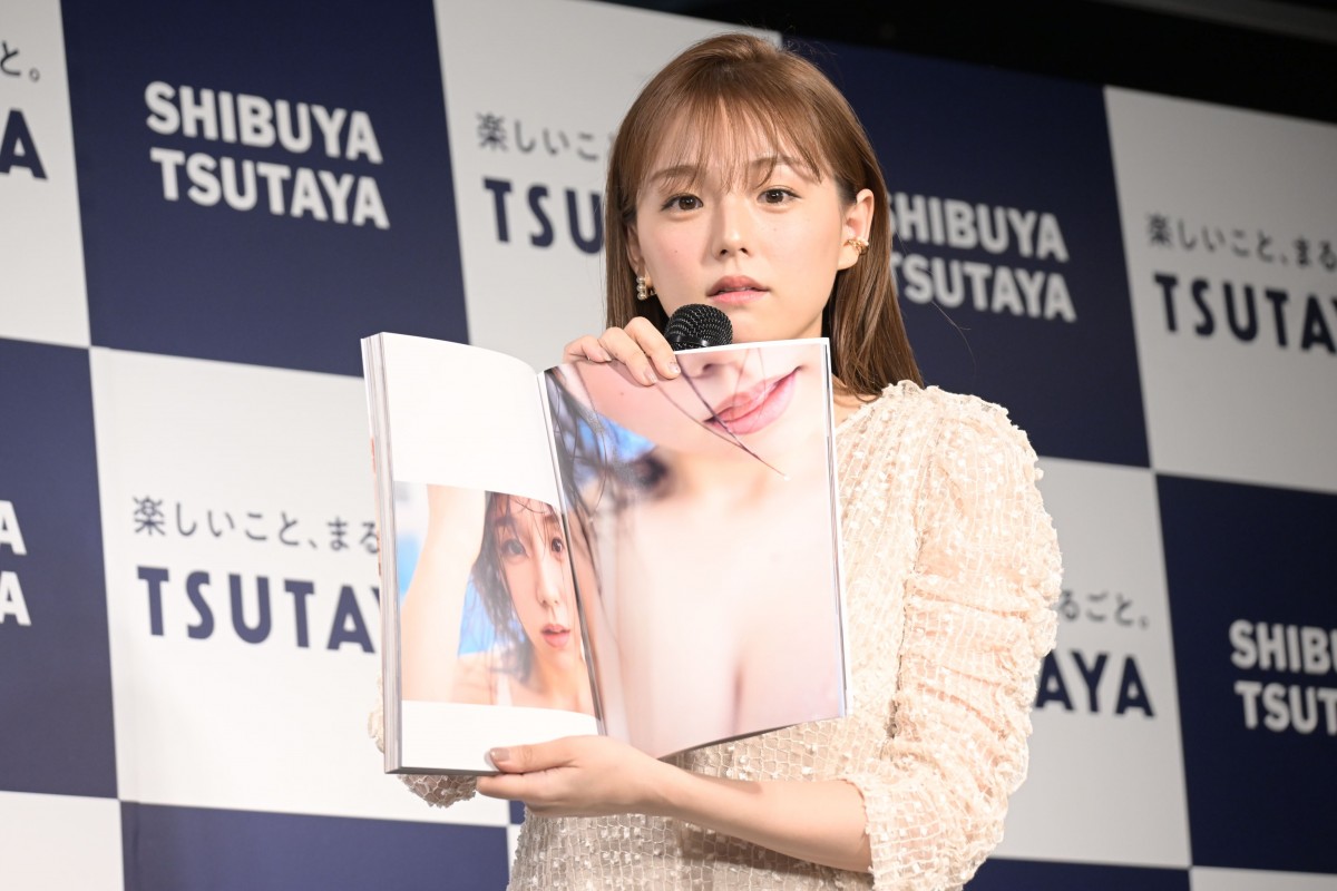 篠崎愛、20代ラスト写真集は全ページ見どころ「すべてをぶつける気持ちで挑んだ」