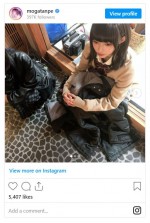 最上もがの女子高生姿　※「最上もが」インスタグラム