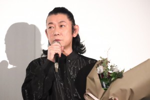 映画『ちょっと思い出しただけ』公開記念舞台あいさつに登壇した永瀬正敏