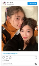 土屋炎伽、妹・太鳳と2ショット　※「土屋炎伽」インスタグラム