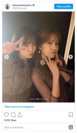 入山杏奈、AKB48卒業でオフショット大放出　※「入山杏奈」インスタグラム