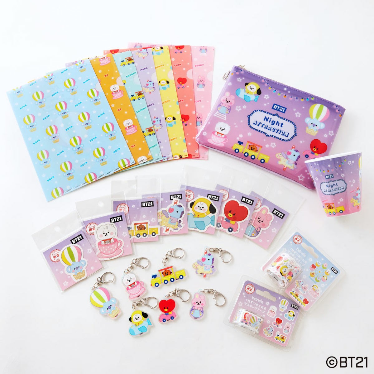 BT21のTカード第2弾