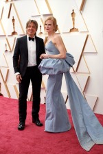 キース・アーバンとニコール・キッドマン、第94回アカデミー賞レッドカーペットにて