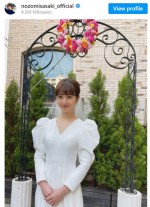 【写真】佐々木希、純白のウェディングドレス姿に反響「文句なしでかわいい」「圧倒的女神」