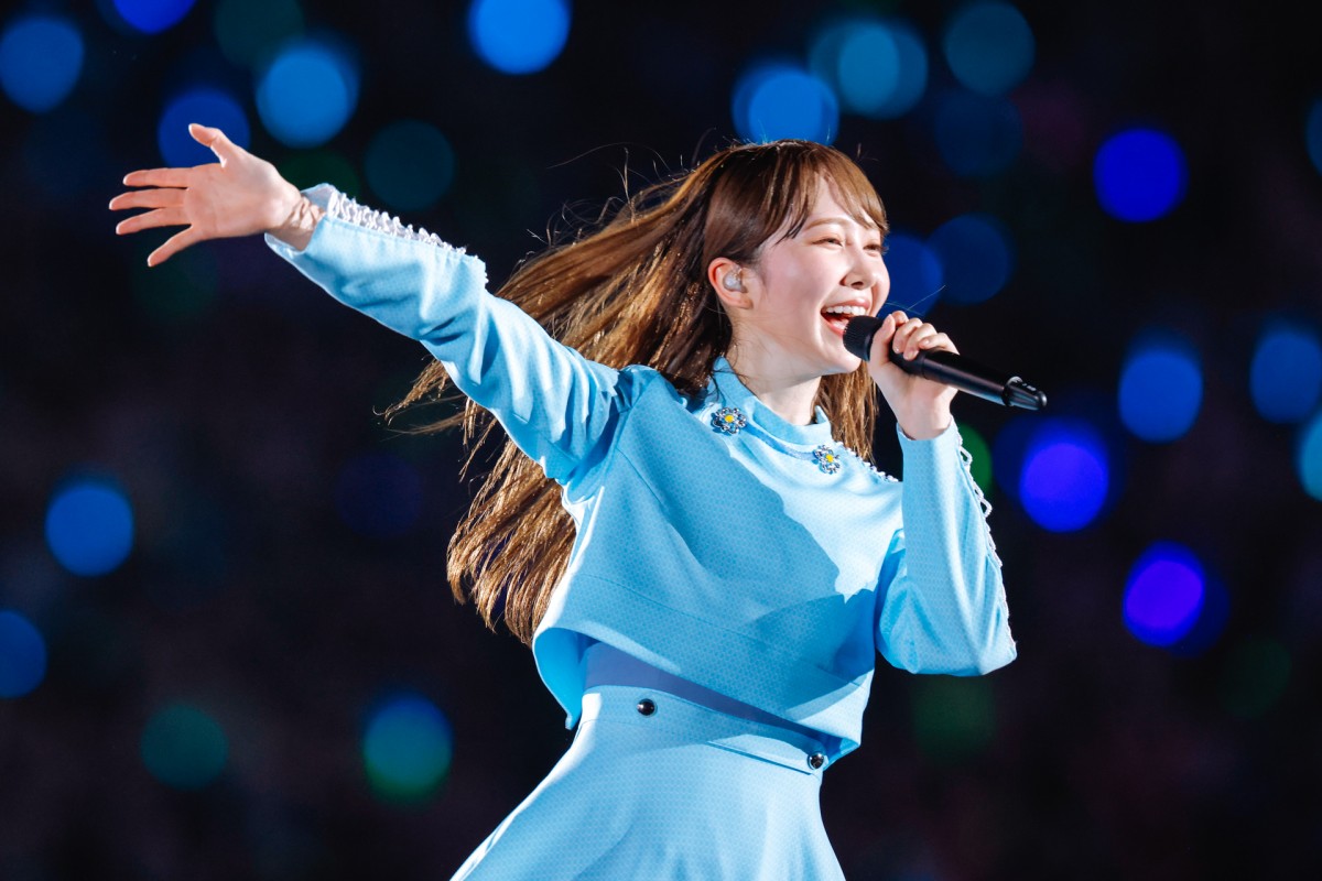 日向坂46・小坂菜緒がステージ復帰「またここに戻ってこられてすごくうれしい」＜3回目のひな誕祭＞
