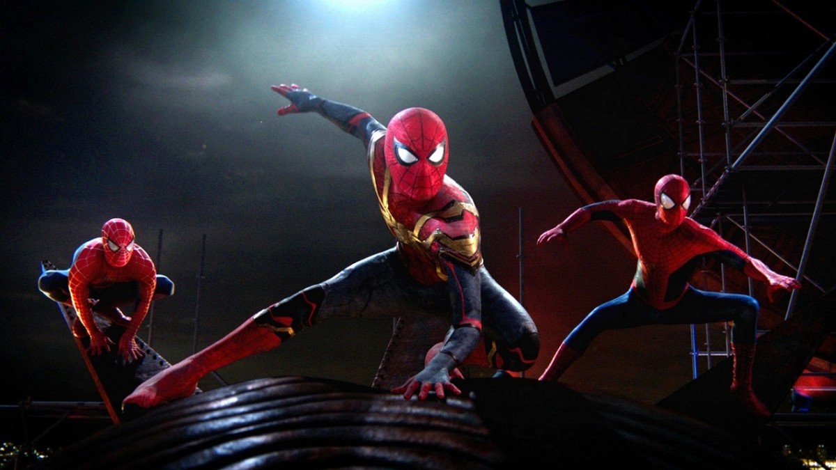 『スパイダーマンNWH』 歴代スパイダーマン3人のハプニングが満載！ 「NGシーン」特別公開