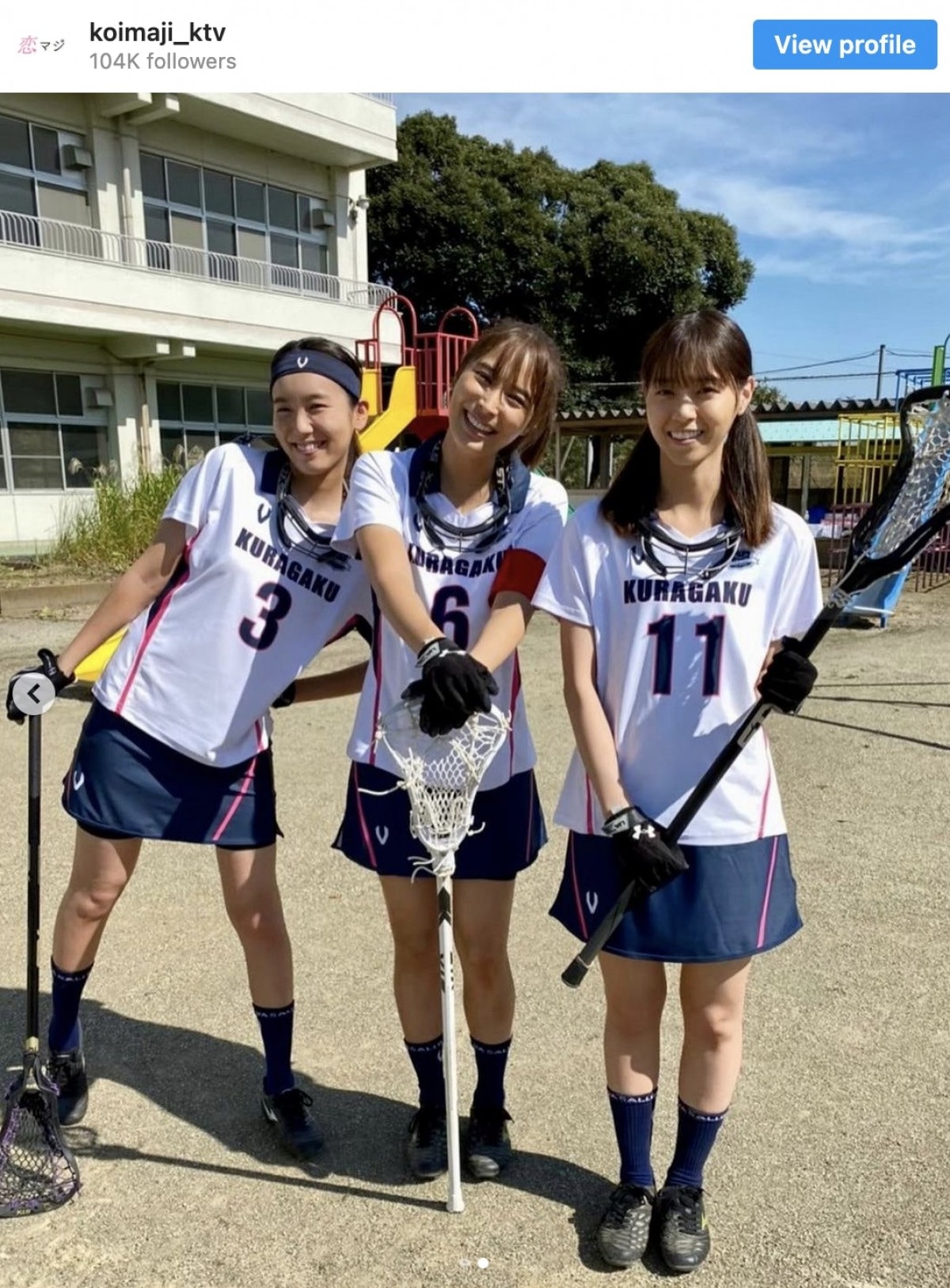 広瀬アリス＆西野七瀬＆飯豊まりえのユニフォーム姿に絶賛の声　「美人さんが並んでる」「みんなかわいい」