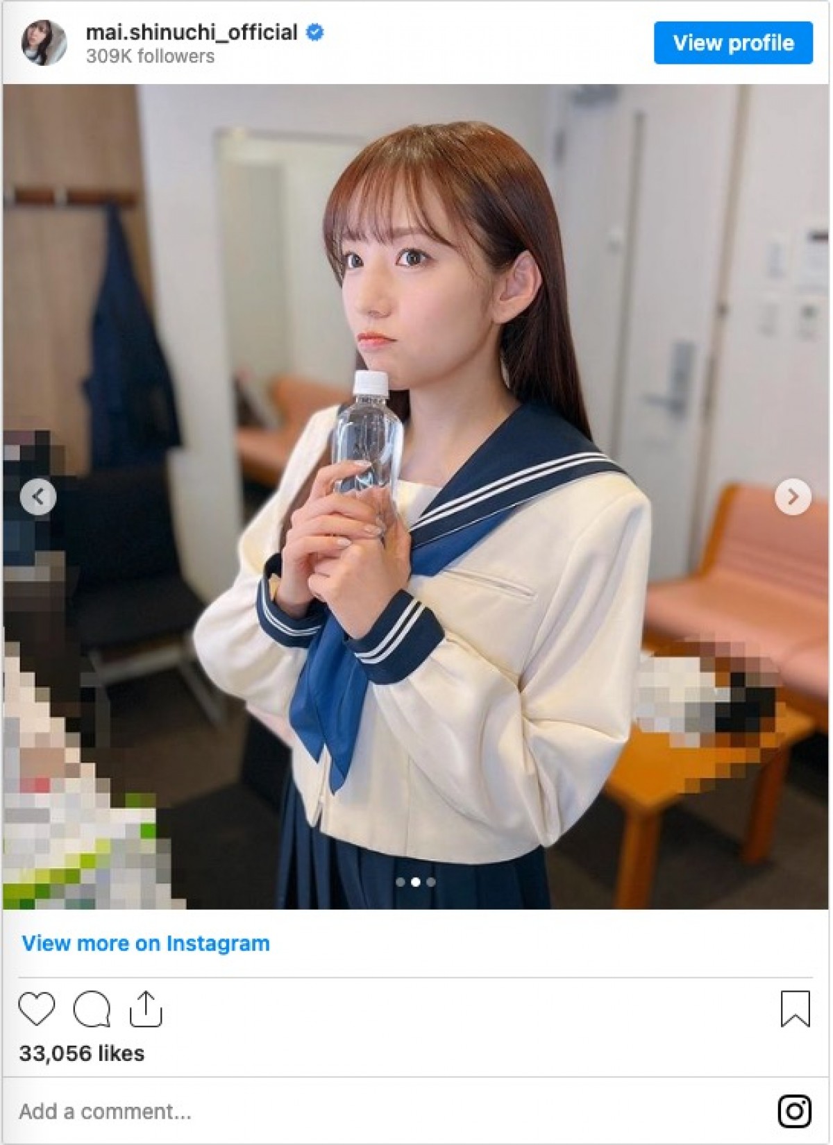 斎藤ちはるアナ＆新内眞衣、乃木坂卒業生ショットに反響「美女2人」「2人とも可愛い」