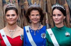 スウェーデン王室主催の晩さん会が開催