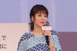 上野樹里、Netflixシリーズ「ヒヤマケンタロウの妊娠」配信記念イベントに登場