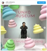 まさかの“コラボ”を果たしたミポリン ※「中山美穂」インスタグラム