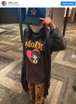 【写真】新井恵理那の“ラムちゃんコーデ”に反響「可愛いだっちゃ」