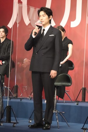 ディーン・フジオカ、映画『バスカヴィル家の犬　シャーロック劇場版』完成報告会に登場