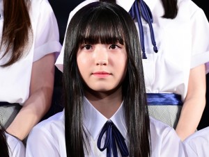 AKB48第17期生お披露目会に出席した新メンバー・小濱心音
