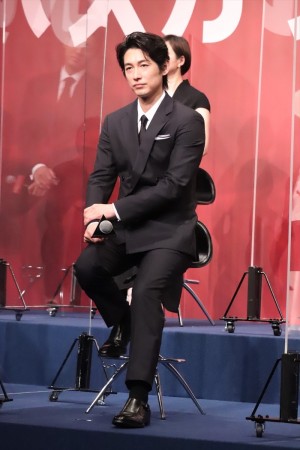 ディーン・フジオカ、映画『バスカヴィル家の犬　シャーロック劇場版』完成報告会に登場