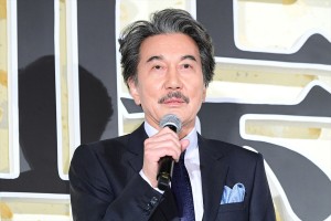 役所広司、映画『峠 最後のサムライ』完成披露試写会に登場