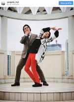 【写真】松本若菜＆尾上松也、“舞い踊る”オフショットに反響　「ブラボー」「クセ強すぎ」