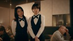ドラマ『ブラック／クロウズ～roppongi underground～』出演（左から）森カンナ、松井愛莉