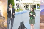 【写真】鈴木亮平＆今田美桜、ディズニーランドでイベント開催に感激　「実は昨日も下見に来たんです（笑）」